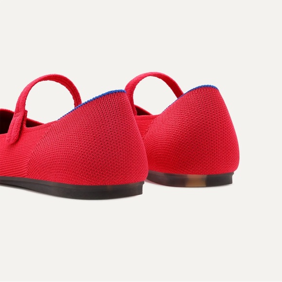 Rothy’s “The Square” Mary Jane’s in Lollipop Red - NWT - Size 10.5 - Picture 5 of 9